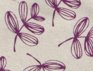 Orchid foliage fabric