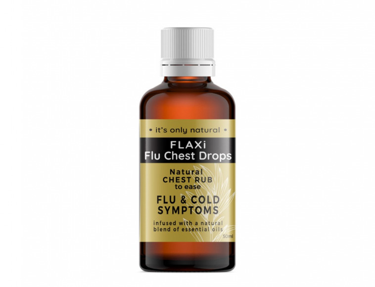 Flaxi Natural Flu Chest Rub Drops